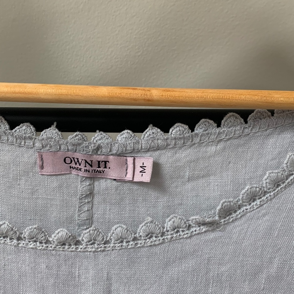 Linen Mini Dress - Picture 5 of 6
